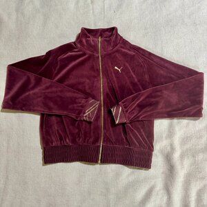 Velour Puma Zip Jacket